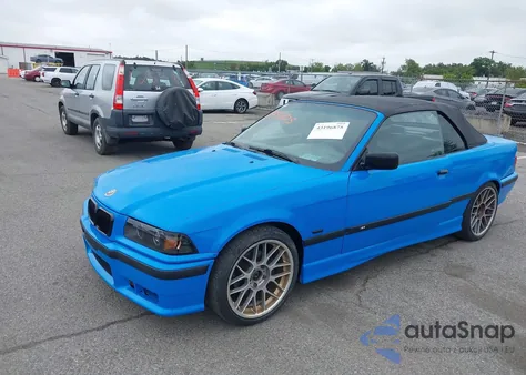 1999 BMW 328Ic z USA, uszkodzony, nr VIN WBABK8338XEY90894